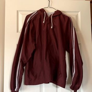 Red active jacket